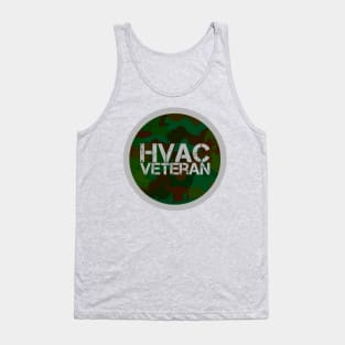 Hvac Veteran Green Camo Edit Tank Top